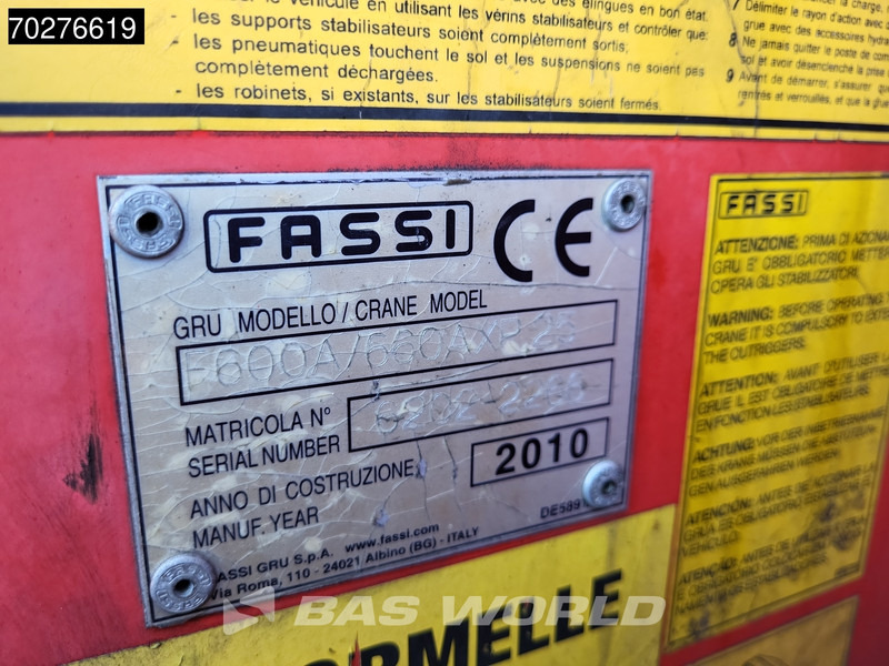 Platós teherautó, Darus autó Scania R480 8X2 FASSI F660AXP.25 Manual Retarder Lift+Lenkachse Euro 5: 15 kép.