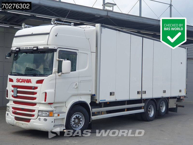 Scania R480 R 6X2 Thermo-king T-1200 R Retarder Manual Ladebordwand Xenon Navi Euro 5 - Hűtős teherautó: 1 kép. Scania R480 R 6X2 Thermo-king T-1200 R Retarder Manual Ladebordwand Xenon Navi Euro 5 - Hűtős teherautó: 1 kép.