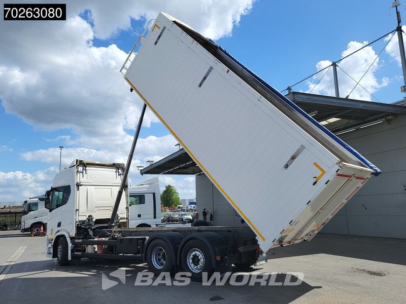 Scania R500 6X2 39m3 Alu kipper Retarder Full air suspension Liftachse Navi Euro 6 - Billenőplatós teherautó: 3 kép. Scania R500 6X2 39m3 Alu kipper Retarder Full air suspension Liftachse Navi Euro 6 - Billenőplatós teherautó: 3 kép.