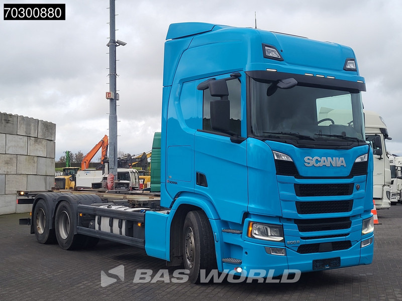 Scania R500 R 6X2 Full Air suspension Retarder Lift Axle Automatic Leather seats Euro 6 - Cserefelépítményes teherautó: 3 kép. Scania R500 R 6X2 Full Air suspension Retarder Lift Axle Automatic Leather seats Euro 6 - Cserefelépítményes teherautó: 3 kép.