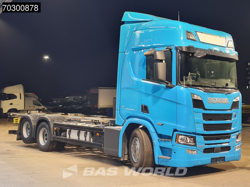 Scania R500 R 6X2 WECON BDF Full Air Suspension Retarder Lift-Axle Automatic Leather Seats - Cserefelépítményes teherautó: 3 kép. Scania R500 R 6X2 WECON BDF Full Air Suspension Retarder Lift-Axle Automatic Leather Seats - Cserefelépítményes teherautó: 3 kép.