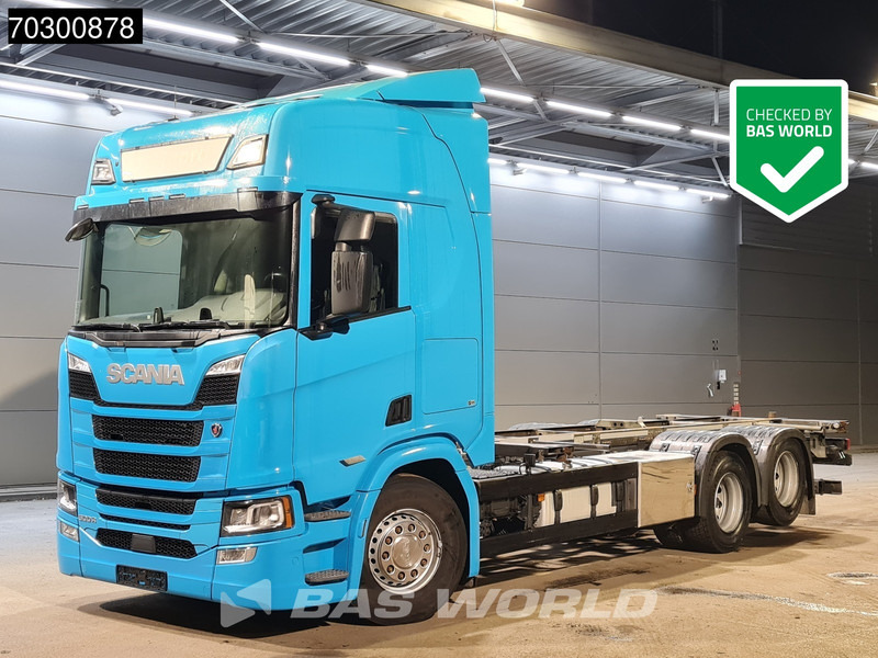 Scania R500 R 6X2 WECON BDF Full Air Suspension Retarder Lift-Axle Automatic Leather Seats - Cserefelépítményes teherautó: 1 kép. Scania R500 R 6X2 WECON BDF Full Air Suspension Retarder Lift-Axle Automatic Leather Seats - Cserefelépítményes teherautó: 1 kép.