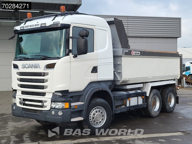 Scania R560 6X4 11 m3 tipper Full steel Retarder Big-Axle Navi Euro 5 - Billenőplatós teherautó: 3 kép. Scania R560 6X4 11 m3 tipper Full steel Retarder Big-Axle Navi Euro 5 - Billenőplatós teherautó: 3 kép.