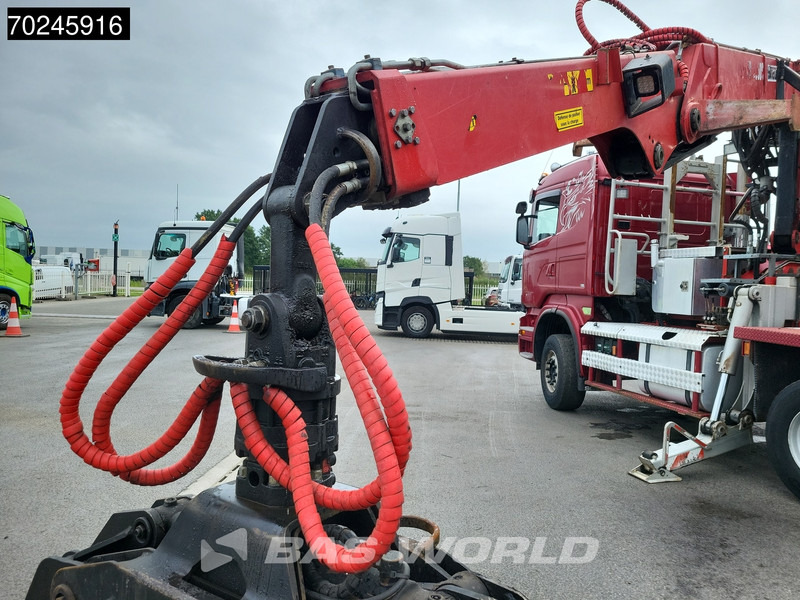 Scania R580 6X4 3-Pedals Jonsered J28505 83 Crane Kran Steel-suspension Retarder Euro 6 - Rönkszállító teherautó, Darus autó: 5 kép. Scania R580 6X4 3-Pedals Jonsered J28505 83 Crane Kran Steel-suspension Retarder Euro 6 - Rönkszállító teherautó, Darus autó: 5 kép.