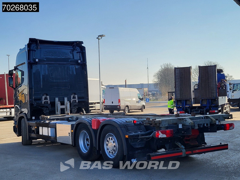 Scania S540 6X2 Retarder Full Air CS20H LED Euro 6 - Cserefelépítményes teherautó: 2 kép. Scania S540 6X2 Retarder Full Air CS20H LED Euro 6 - Cserefelépítményes teherautó: 2 kép.