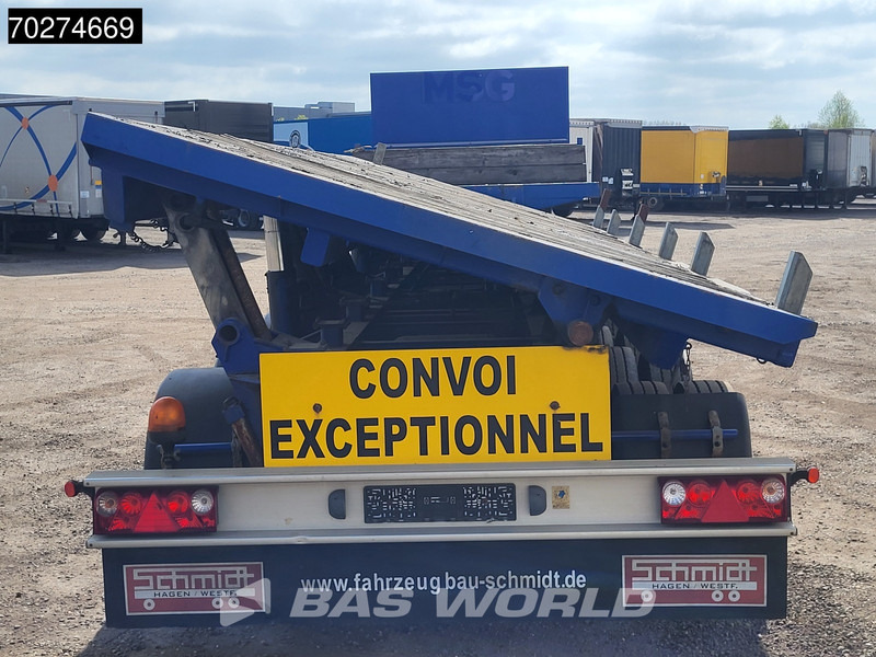 Schmidt SPT/65/Z/2,6 4 axles Schraglader Lift + Lenkachse - Félpótkocsi billenőplatós: 2 kép. Schmidt SPT/65/Z/2,6 4 axles Schraglader Lift + Lenkachse - Félpótkocsi billenőplatós: 2 kép.