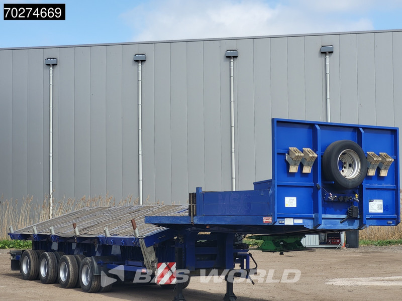 Schmidt SPT/65/Z/2,6 4 axles Schraglader Lift + Lenkachse - Félpótkocsi billenőplatós: 5 kép. Schmidt SPT/65/Z/2,6 4 axles Schraglader Lift + Lenkachse - Félpótkocsi billenőplatós: 5 kép.