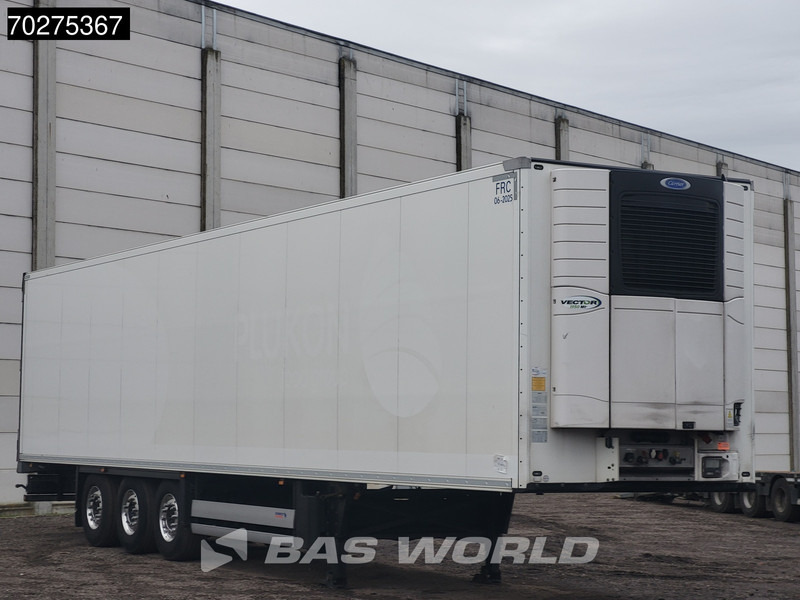Schmitz Cargobull Carrier Vector 1950 MT 3 axles NL-Trailer Blumenbreit Doppelverdampfer Doppelstock Liftachse - Félpótkocsi hűtős: 3 kép. Schmitz Cargobull Carrier Vector 1950 MT 3 axles NL-Trailer Blumenbreit Doppelverdampfer Doppelstock Liftachse - Félpótkocsi hűtős: 3 kép.