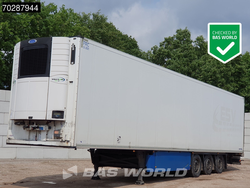 Schmitz Cargobull Carrier Vector 1950MT SCB*S3B 3 axles Blumenbreite Dobbelstock 91m3 - Félpótkocsi hűtős: 1 kép. Schmitz Cargobull Carrier Vector 1950MT SCB*S3B 3 axles Blumenbreite Dobbelstock 91m3 - Félpótkocsi hűtős: 1 kép.