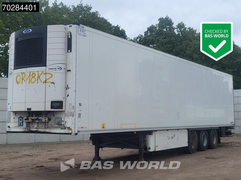 Schmitz Cargobull SCB*S3B 3 axles Doppelstock Doppelverdampfer Blumenbreit Palettenkasten - Félpótkocsi hűtős: 1 kép. Schmitz Cargobull SCB*S3B 3 axles Doppelstock Doppelverdampfer Blumenbreit Palettenkasten - Félpótkocsi hűtős: 1 kép.
