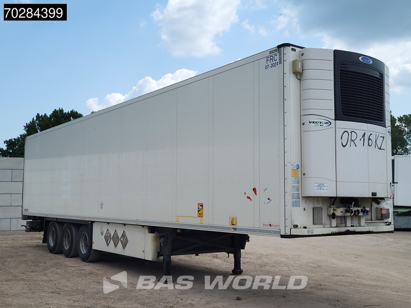 Schmitz Cargobull SCB*S3B 3 axles MOT 9/25 Doppelstock Blumenbreit Schiebewand - Félpótkocsi hűtős: 3 kép. Schmitz Cargobull SCB*S3B 3 axles MOT 9/25 Doppelstock Blumenbreit Schiebewand - Félpótkocsi hűtős: 3 kép.
