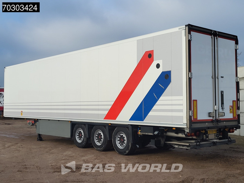Schmitz Cargobull SCB*S3B TUV 01/26 Tailgate Bi-Temp Lifting Axle Flower Width - Félpótkocsi hűtős: 2 kép. Schmitz Cargobull SCB*S3B TUV 01/26 Tailgate Bi-Temp Lifting Axle Flower Width - Félpótkocsi hűtős: 2 kép.