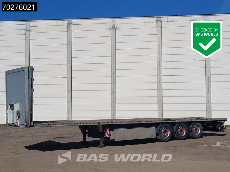 Schmitz Cargobull SCB*S3T 3 axles Liftachse - Platós félpótkocsi: 1 kép. Schmitz Cargobull SCB*S3T 3 axles Liftachse - Platós félpótkocsi: 1 kép.
