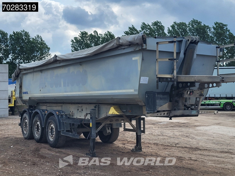Schmitz Cargobull SGF*S3 Liftachse 28m3 - Félpótkocsi billenőplatós: 3 kép. Schmitz Cargobull SGF*S3 Liftachse 28m3 - Félpótkocsi billenőplatós: 3 kép.