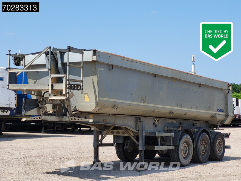Schmitz Cargobull SGF*S3 Liftachse 29m3 - Félpótkocsi billenőplatós: 1 kép. Schmitz Cargobull SGF*S3 Liftachse 29m3 - Félpótkocsi billenőplatós: 1 kép.