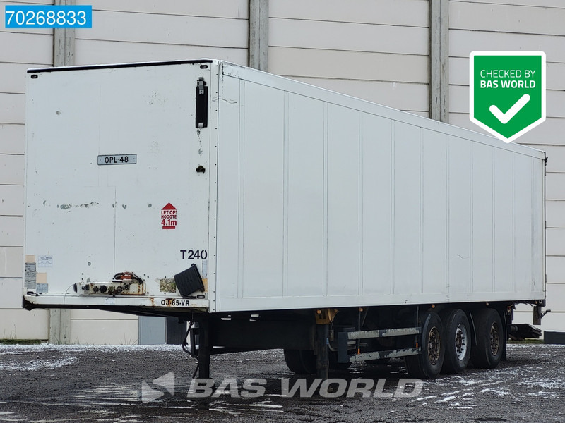 Schmitz Cargobull SKO24 3 axles Tailgate Lift+Lenakchse LBW - Félpótkocsi dobozos: 1 kép. Schmitz Cargobull SKO24 3 axles Tailgate Lift+Lenakchse LBW - Félpótkocsi dobozos: 1 kép.
