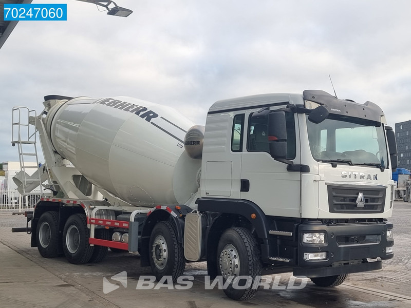 Sitrak G5 350 8X4 8m3 Liebherr HTM 804 H Mixer Big-Axle Steelsuspension - Betonmixer: 3 kép. Sitrak G5 350 8X4 8m3 Liebherr HTM 804 H Mixer Big-Axle Steelsuspension - Betonmixer: 3 kép.