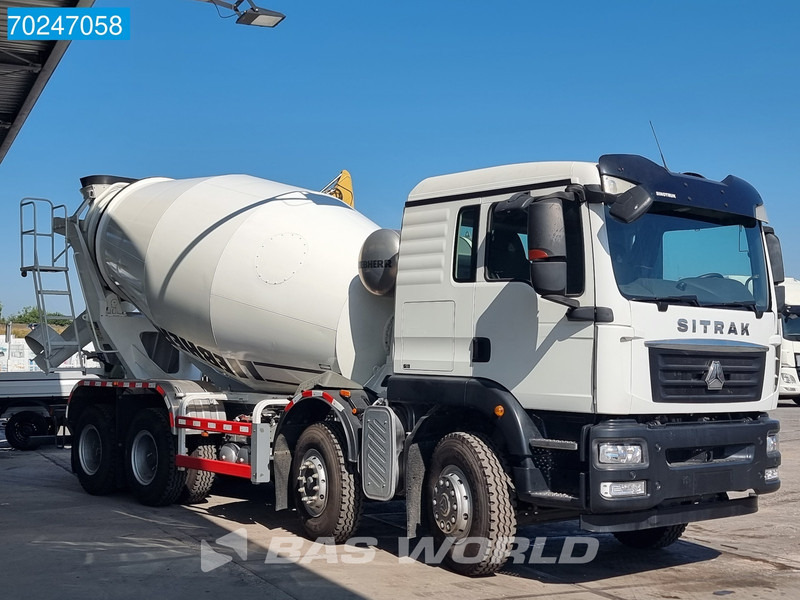 Sitrak G5 350 8X4 8m3 Liebherr Mixer Big-Axle Steelsuspension - Betonmixer: 3 kép. Sitrak G5 350 8X4 8m3 Liebherr Mixer Big-Axle Steelsuspension - Betonmixer: 3 kép.