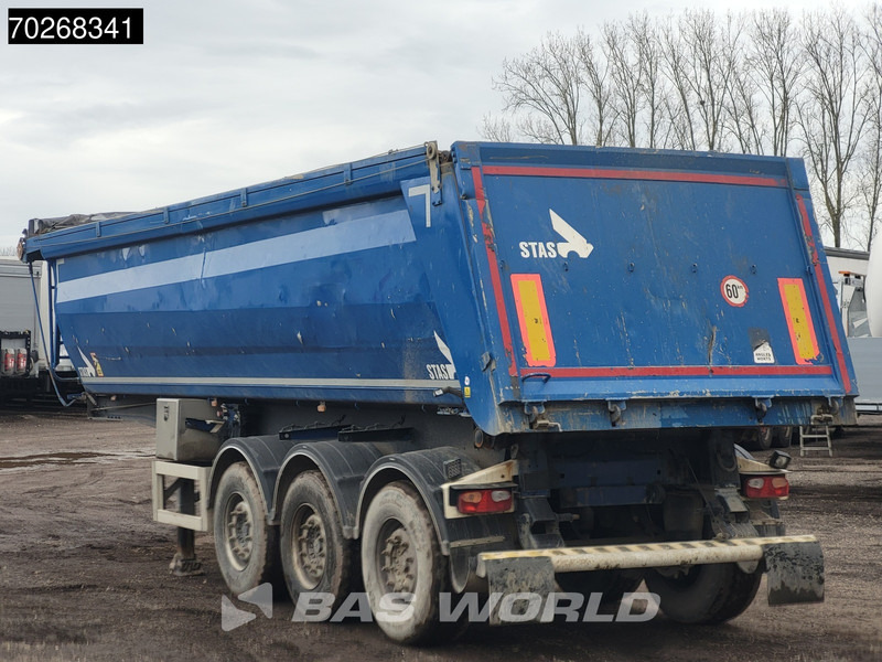 Stas S300CX 3 axles 25m3 ALU Liftachse - Félpótkocsi billenőplatós: 2 kép. Stas S300CX 3 axles 25m3 ALU Liftachse - Félpótkocsi billenőplatós: 2 kép.