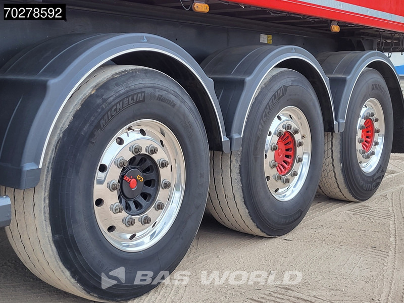 Stas S300CX 3 axles ALU TÜV 07/25 SAF - Félpótkocsi billenőplatós: 5 kép. Stas S300CX 3 axles ALU TÜV 07/25 SAF - Félpótkocsi billenőplatós: 5 kép.