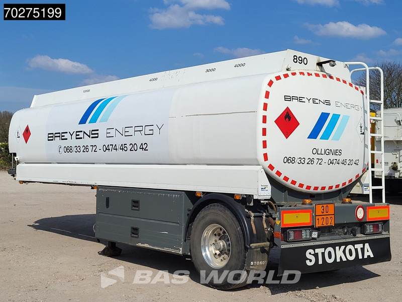 Stokota OPL 23-10 23.000Ltr Fuel 4 COMP. - Tartályos félpótkocsi: 2 kép. Stokota OPL 23-10 23.000Ltr Fuel 4 COMP. - Tartályos félpótkocsi: 2 kép.