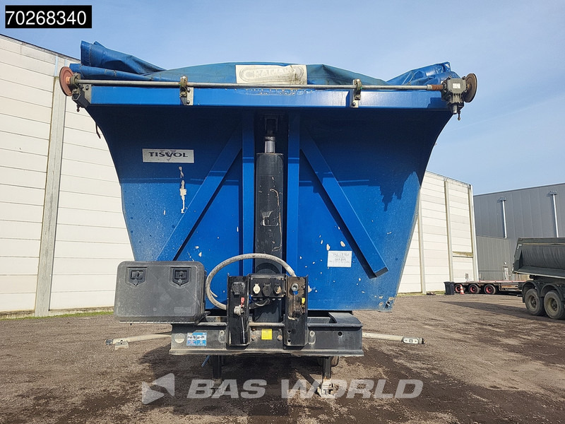 TISVOL 3 axles Liftachse 30m3 ALU - Félpótkocsi billenőplatós: 3 kép. TISVOL 3 axles Liftachse 30m3 ALU - Félpótkocsi billenőplatós: 3 kép.