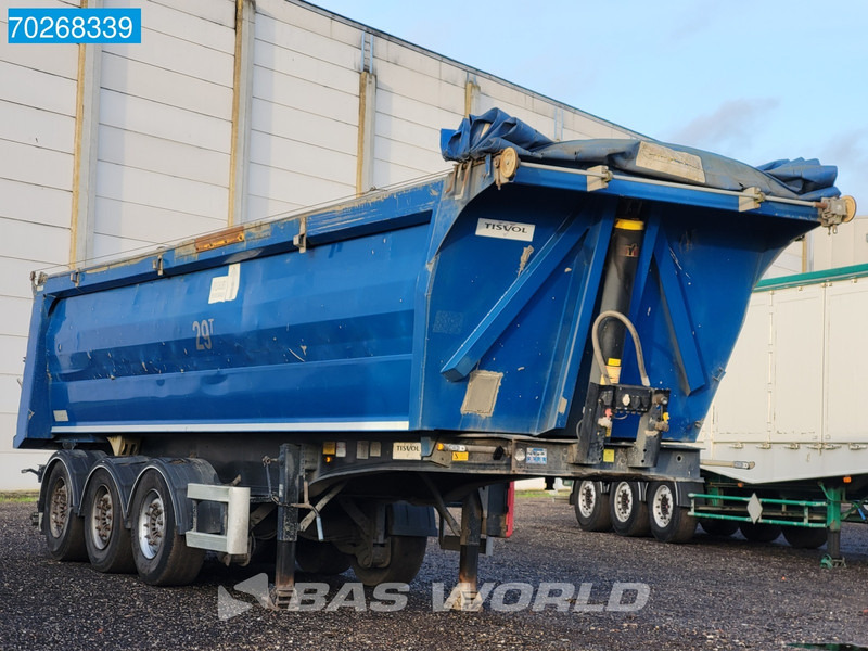 TISVOL A-890150-EAL VR 3 axles 29m3 Liftachse ALU - Félpótkocsi billenőplatós: 3 kép. TISVOL A-890150-EAL VR 3 axles 29m3 Liftachse ALU - Félpótkocsi billenőplatós: 3 kép.