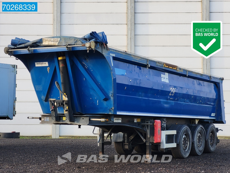 TISVOL A-890150-EAL VR 3 axles 29m3 Liftachse ALU - Félpótkocsi billenőplatós: 1 kép. TISVOL A-890150-EAL VR 3 axles 29m3 Liftachse ALU - Félpótkocsi billenőplatós: 1 kép.