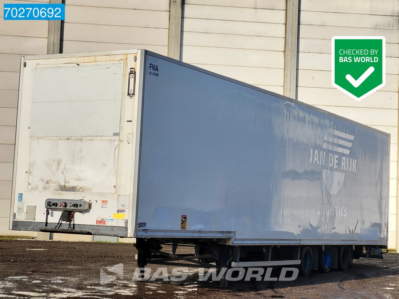 Talson F1227 3 axles NL-Trailer TÜV 05/25 Liftachse Roller Mega - Félpótkocsi dobozos: 1 kép. Talson F1227 3 axles NL-Trailer TÜV 05/25 Liftachse Roller Mega - Félpótkocsi dobozos: 1 kép.