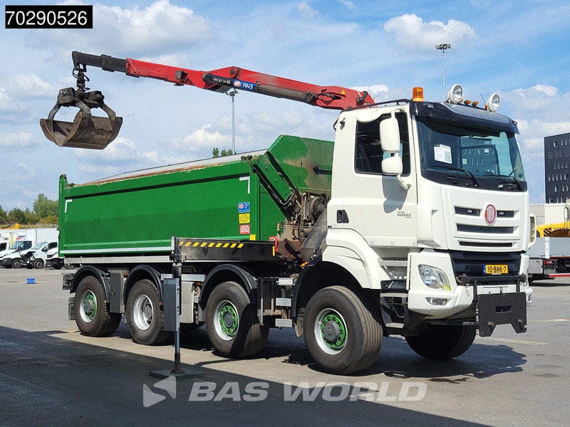 Tatra Tatra Phoenix 8P6R43/Phoenix 8X8 NL-Truck HMF 1943Z Crane 17m3 HSW Big-Axle Steering-Axle 8x8 Automatic Euro 6 - Billenőplatós teherautó, Darus autó: 3 kép. Tatra Tatra Phoenix 8P6R43/Phoenix 8X8 NL-Truck HMF 1943Z Crane 17m3 HSW Big-Axle Steering-Axle 8x8 Automatic Euro 6 - Billenőplatós teherautó, Darus autó: 3 kép.