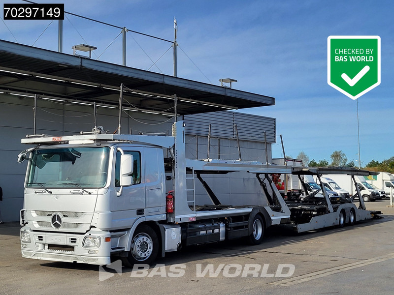 Mercedes-Benz Actros 1848 Actros 4X2 Lohr car transporter Retarder Standklima Xenon Euro 5 - Teherautó: 1 kép. Mercedes-Benz Actros 1848 Actros 4X2 Lohr car transporter Retarder Standklima Xenon Euro 5 - Teherautó: 1 kép.