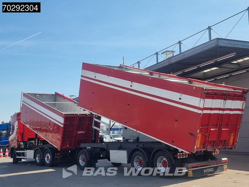 Volvo FH 540 6X2 NL-Truck 30m3 OVA Alu tipper combi I-Park Cool ACC Lift-Lenkachse Euro 6 - Teherautó: 2 kép. Volvo FH 540 6X2 NL-Truck 30m3 OVA Alu tipper combi I-Park Cool ACC Lift-Lenkachse Euro 6 - Teherautó: 2 kép.