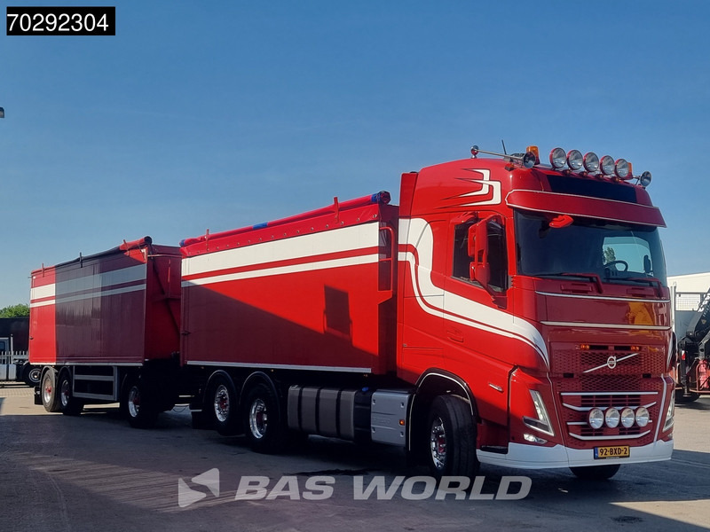 Volvo FH 540 6X2 NL-Truck 30m3 OVA Alu tipper combi I-Park Cool ACC Lift-Lenkachse Euro 6 - Teherautó: 3 kép. Volvo FH 540 6X2 NL-Truck 30m3 OVA Alu tipper combi I-Park Cool ACC Lift-Lenkachse Euro 6 - Teherautó: 3 kép.