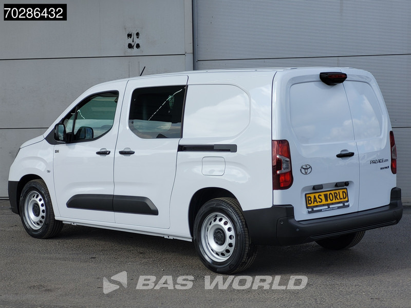 Toyota ProAce City 136pk Elektrisch 50kWh Long 2x Schuifdeur WLTP 275km LED Airco CarPlay Camera Parkeersensoren 3m3 A/C Cruise control - Kis furgon, Elektromos kisteherautó: 2 kép. Toyota ProAce City 136pk Elektrisch 50kWh Long 2x Schuifdeur WLTP 275km LED Airco CarPlay Camera Parkeersensoren 3m3 A/C Cruise control - Kis furgon, Elektromos kisteherautó: 2 kép.