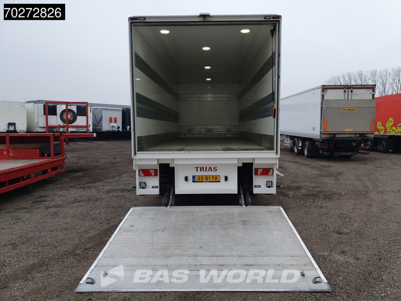 Félpótkocsi dobozos Trias 711-250 1 Axle TÜV 07/26 City Trailer 25Tons + 2.5T Tailgate + Isoliert: 8 kép.