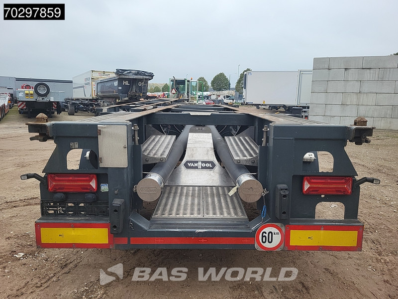 Van Hool A3C002 30ft 20ft Liftachse ADR 4x twistlock - Félpótkocsi cserefelépítményes: 5 kép. Van Hool A3C002 30ft 20ft Liftachse ADR 4x twistlock - Félpótkocsi cserefelépítményes: 5 kép.