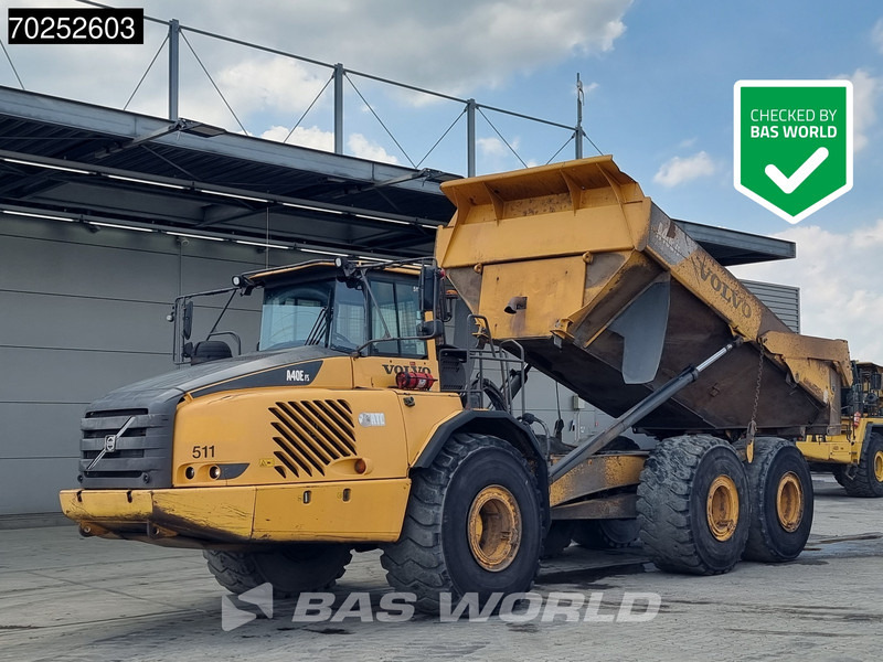 Volvo A40 E - Csuklós dömper: 1 kép. Volvo A40 E - Csuklós dömper: 1 kép.