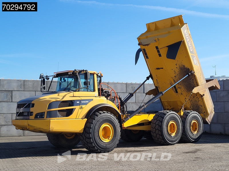 Volvo A40 G - Csuklós dömper: 2 kép. Volvo A40 G - Csuklós dömper: 2 kép.