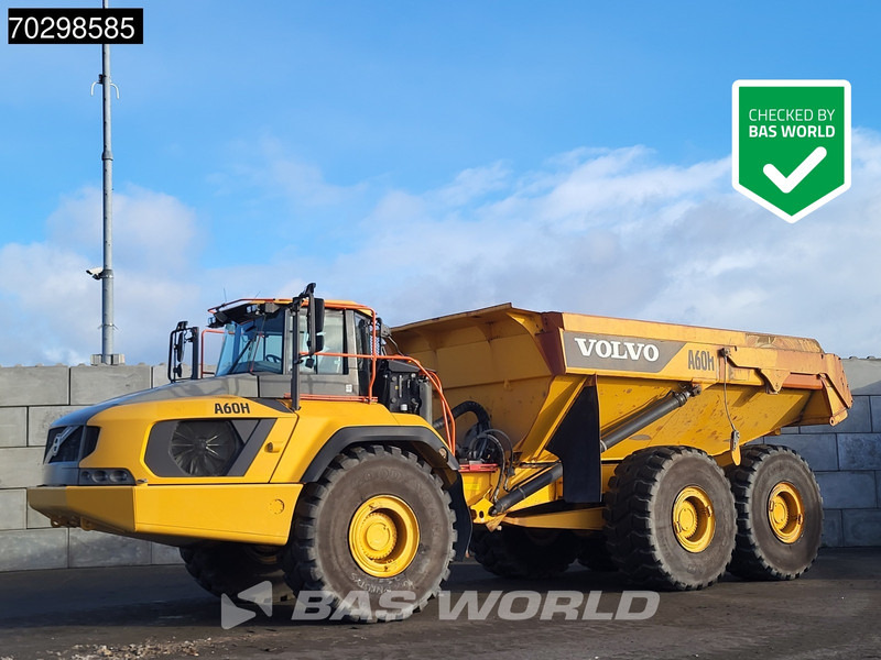 Volvo A60 H - Csuklós dömper: 1 kép. Volvo A60 H - Csuklós dömper: 1 kép.