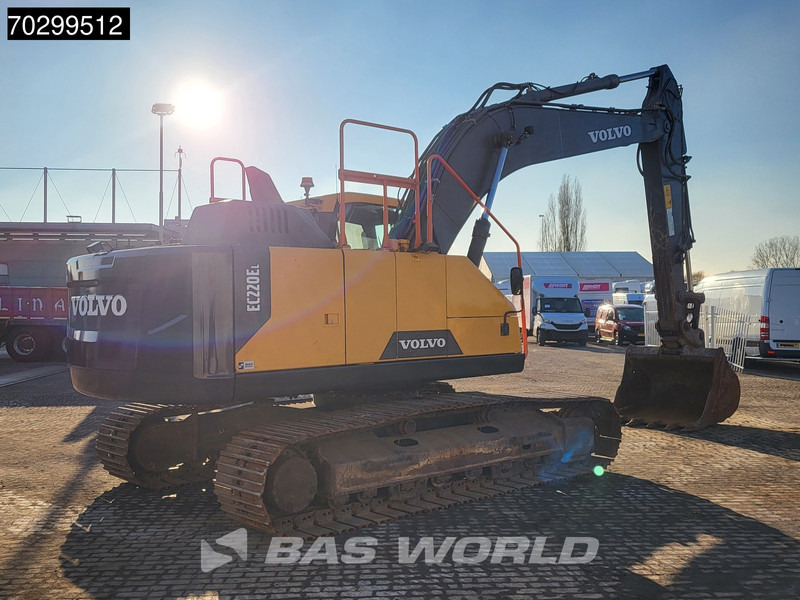 Volvo EC220 E L - Lánctalpas kotró: 5 kép. Volvo EC220 E L - Lánctalpas kotró: 5 kép.