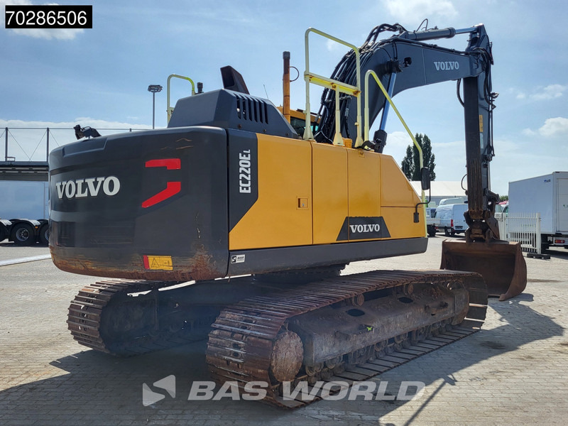 Volvo EC220 E L - Lánctalpas kotró: 5 kép. Volvo EC220 E L - Lánctalpas kotró: 5 kép.