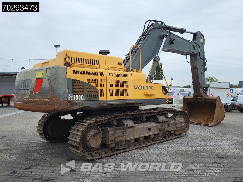 Volvo EC700 C L - Lánctalpas kotró: 5 kép. Volvo EC700 C L - Lánctalpas kotró: 5 kép.