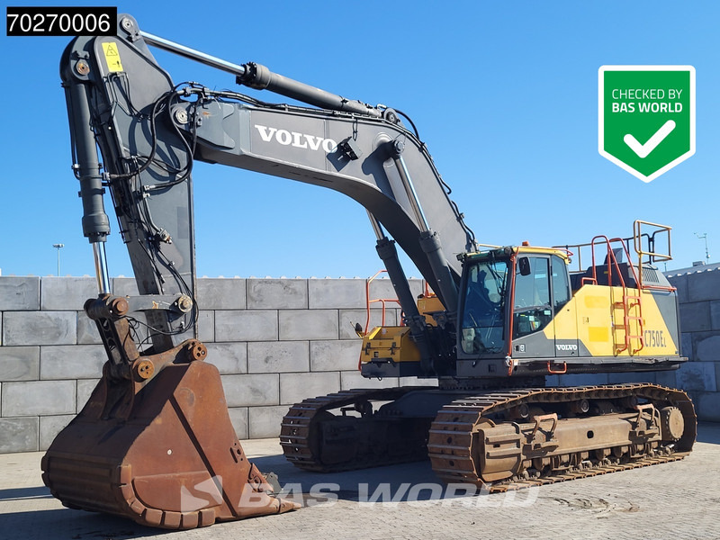 Volvo EC750 EL - Lánctalpas kotró: 1 kép. Volvo EC750 EL - Lánctalpas kotró: 1 kép.