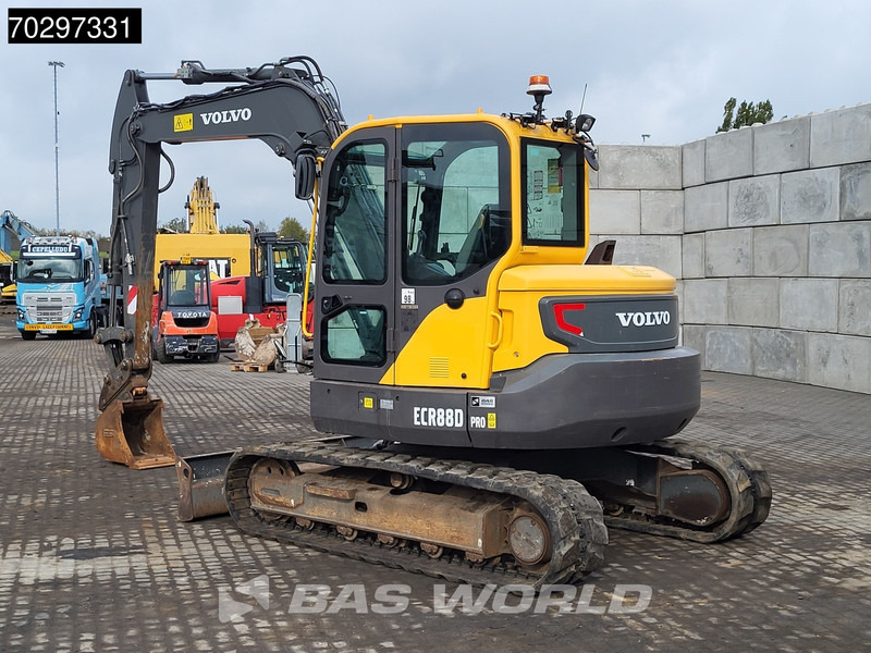 Volvo ECR88 D A/C - 3 BUCKETS - Minikotró: 5 kép. Volvo ECR88 D A/C - 3 BUCKETS - Minikotró: 5 kép.