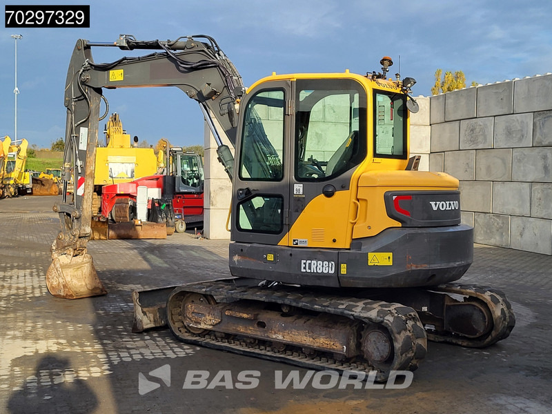 Volvo ECR88 D - Minikotró: 5 kép. Volvo ECR88 D - Minikotró: 5 kép.