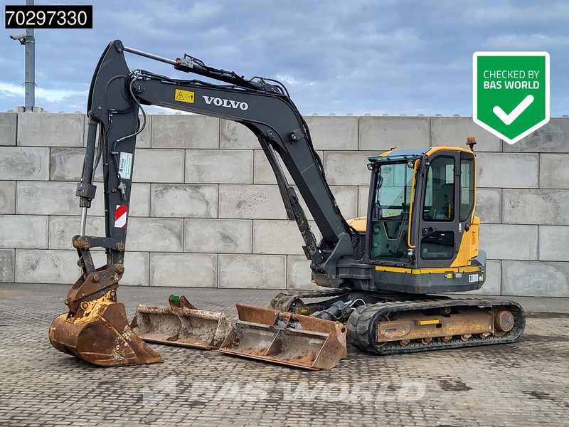 Volvo ECR88 D - Minikotró: 1 kép. Volvo ECR88 D - Minikotró: 1 kép.