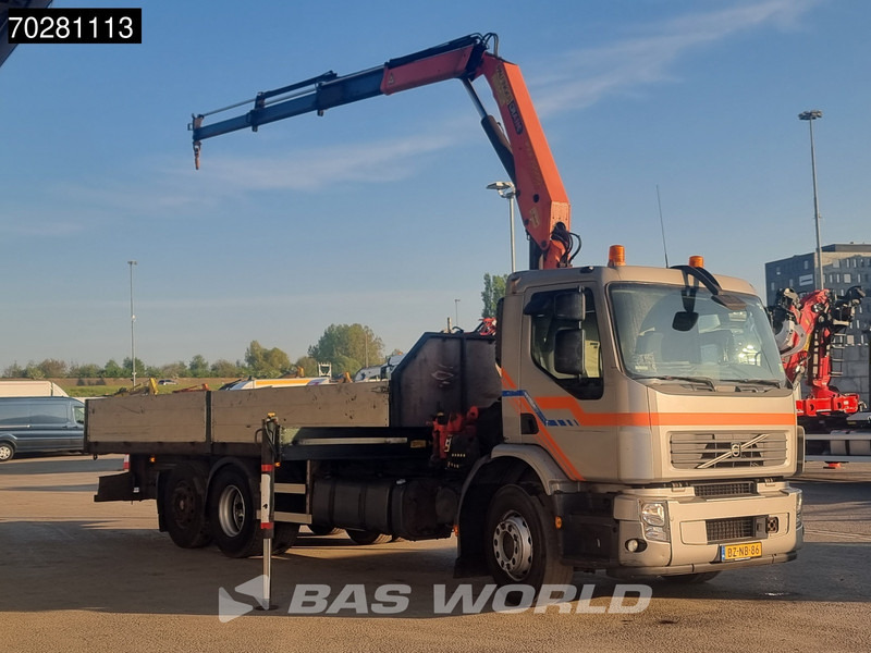 Volvo FE 280 6X2 NL-Truck Palfinger PK15500 Kran Crane Manual Liftachse Euro 4 - Platós teherautó, Darus autó: 3 kép. Volvo FE 280 6X2 NL-Truck Palfinger PK15500 Kran Crane Manual Liftachse Euro 4 - Platós teherautó, Darus autó: 3 kép.