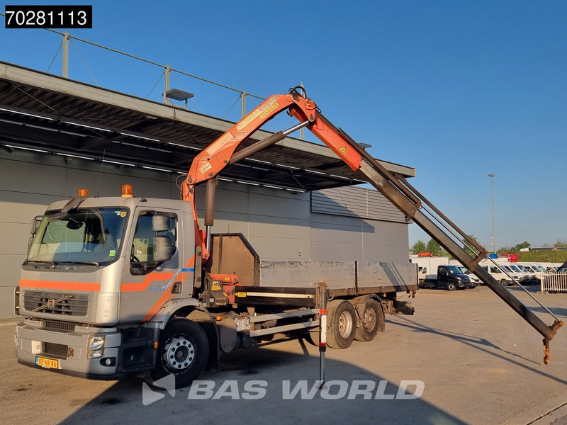 Volvo FE 280 6X2 NL-Truck Palfinger PK15500 Kran CraneManual Liftachse Euro 4 - Platós teherautó, Darus autó: 5 kép. Volvo FE 280 6X2 NL-Truck Palfinger PK15500 Kran CraneManual Liftachse Euro 4 - Platós teherautó, Darus autó: 5 kép.