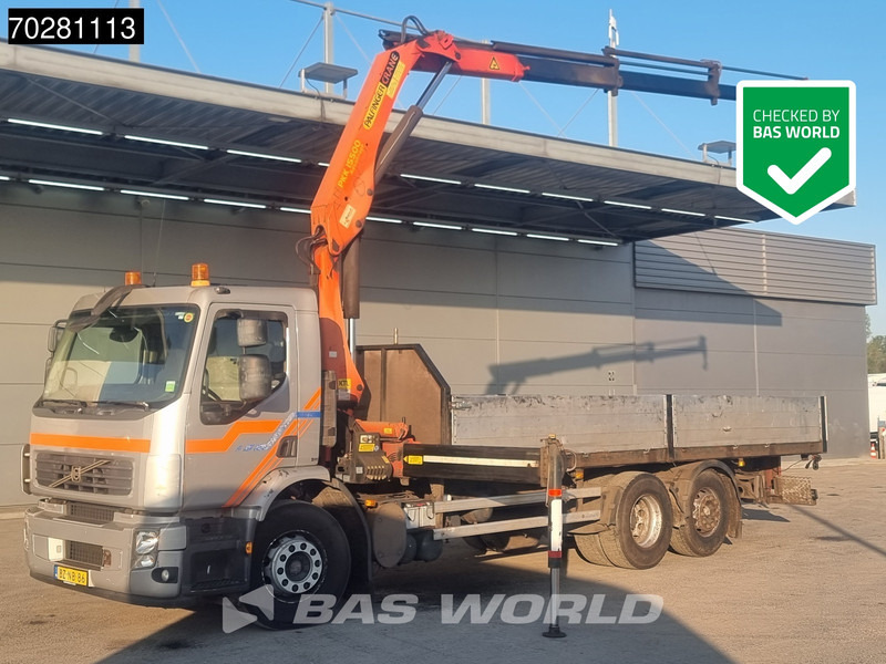 Volvo FE 280 6X2 NL-Truck Palfinger PK15500 Kran CraneManual Liftachse Euro 4 - Platós teherautó, Darus autó: 1 kép. Volvo FE 280 6X2 NL-Truck Palfinger PK15500 Kran CraneManual Liftachse Euro 4 - Platós teherautó, Darus autó: 1 kép.