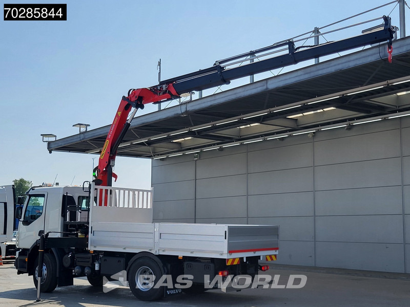 Volvo FE 320 4X2 NEW! Palfinger PK14.501K SLD5 Remote Crane Kran Euro 6 - Platós teherautó, Darus autó: 2 kép. Volvo FE 320 4X2 NEW! Palfinger PK14.501K SLD5 Remote Crane Kran Euro 6 - Platós teherautó, Darus autó: 2 kép.